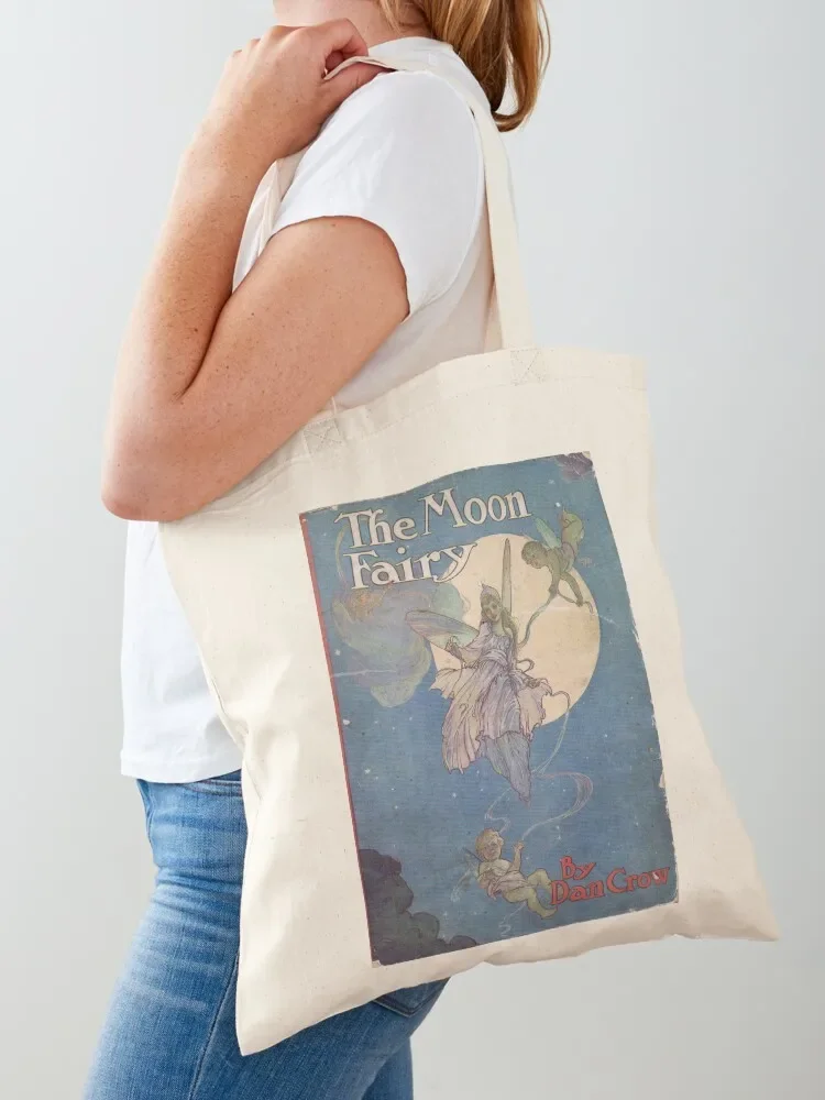 The Moon Fairy - Fantasy Fairycore Cover Tote Bag sacs de shopping reusable shopping bag Shopper Lady bag