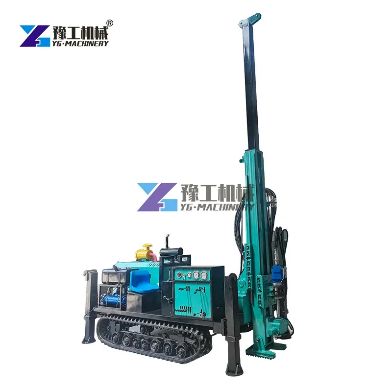 Full Hydraulic Diamond Core Drilling Rig Crawler Based Geological Exploration Wireline Drill Equipment with 500m Capacity