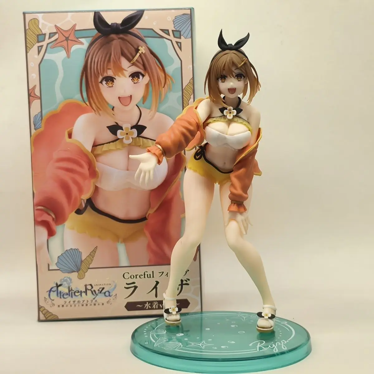 

Leisa's Alchemist Workshop аниме фигурка красивая девушка Stout экшн-кукла ограниченная настольная машинная коробка автомобильный подарок коллекция для взрослых