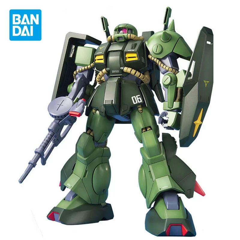 

Bandai Original Gundam Model Kit Anime Figure Zaku RMS-106 Hi-Zack Action Figures Collectible Ornaments Toys Gifts for Kids