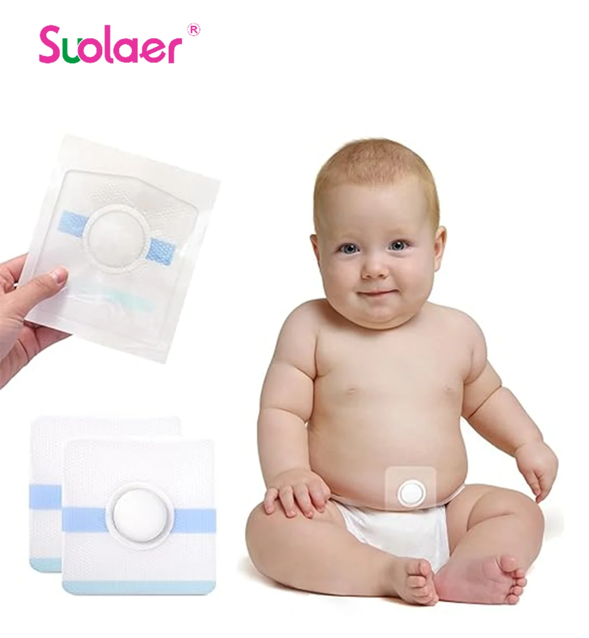 

Детские пластыри для пупка на животе, ватные диски для детской грыжи пупка, пластырь для грыжи, формирователь пупка с водонепроницаемыми ватными дисками