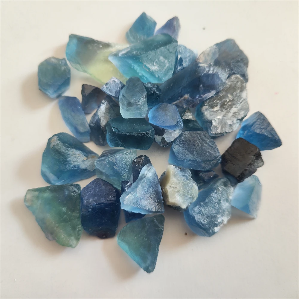 Natural Decor Fluorite Crystal Stone Real Mineral Chakra Healing Specimen Collection Raw Table Decoration Healing Crystal