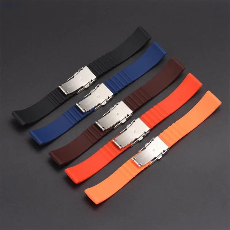 16 18 20 مللي متر 22 مللي متر 24 مللي متر سيليكون سوار لهواوي سامسونج غالاكسي ساعة 2 S2 S3 حزام الإفراج السريع المطاط سوار حزام الفرقة