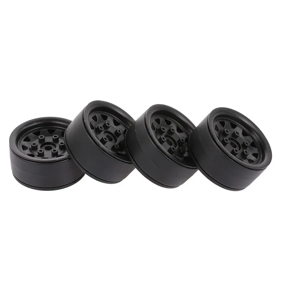 

4pcs High Quality Metal Alloy 1.9in Wheel Rim Beadlock for 1/10 Trxs HSP Redcat Tamiya Axial SCX10 D90 Hpi 4WD RC Crawler Car