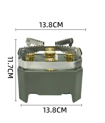 Outdoor picnic windproof gas stove gas stove fiery stove cassette burner camping cooker portable