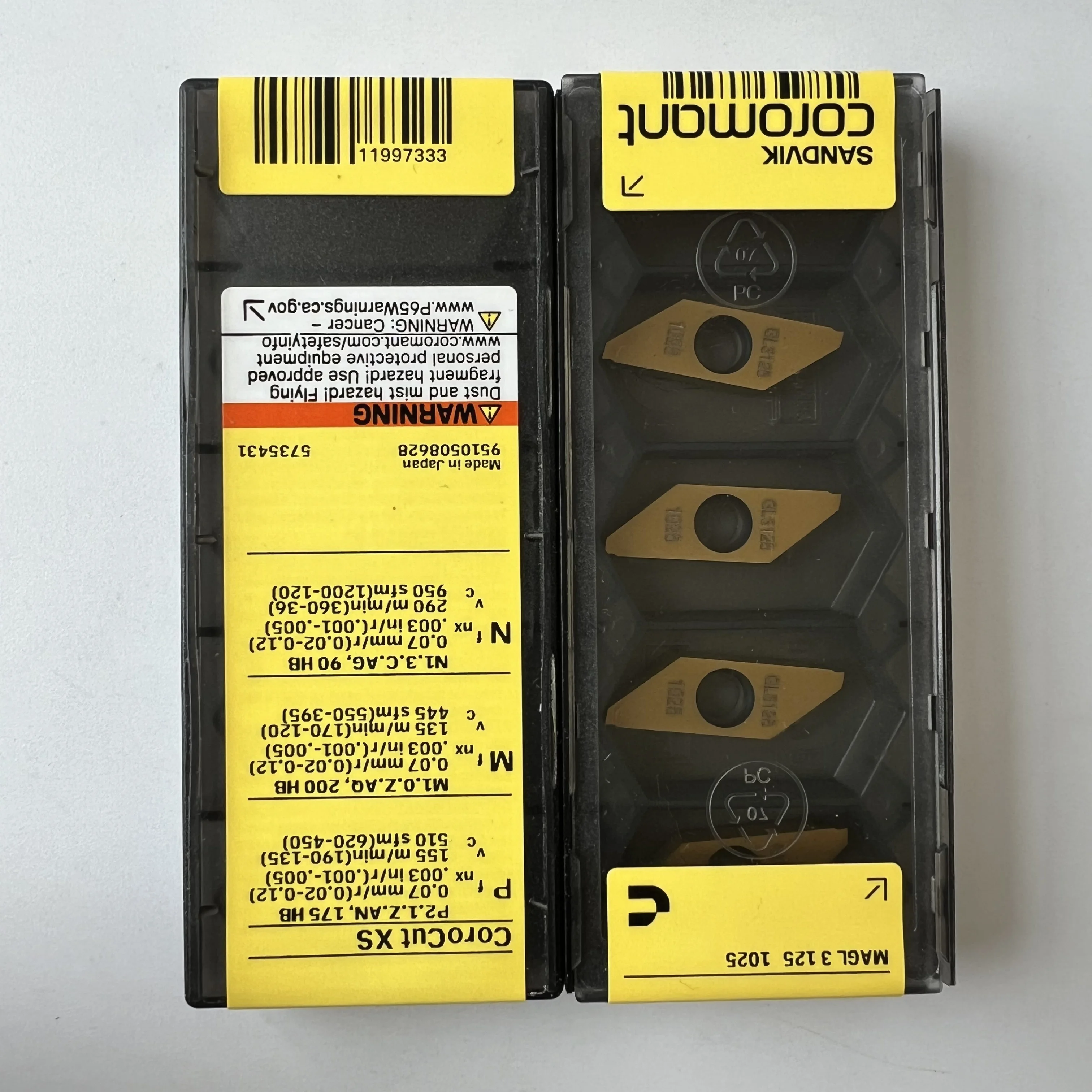 

10PCS Carbide inserts for lathe MAGL3125 1025