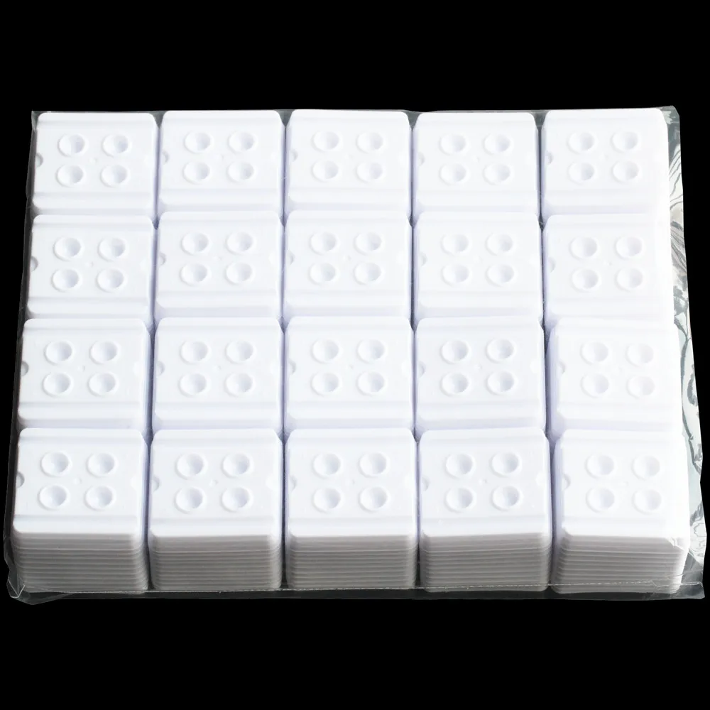 

200/250 Pcs/Bag Dental Mixing Wells Disposable Bonding Resin Adhesive Composite Material Plastic Palette 2/4 Slots Dentistry