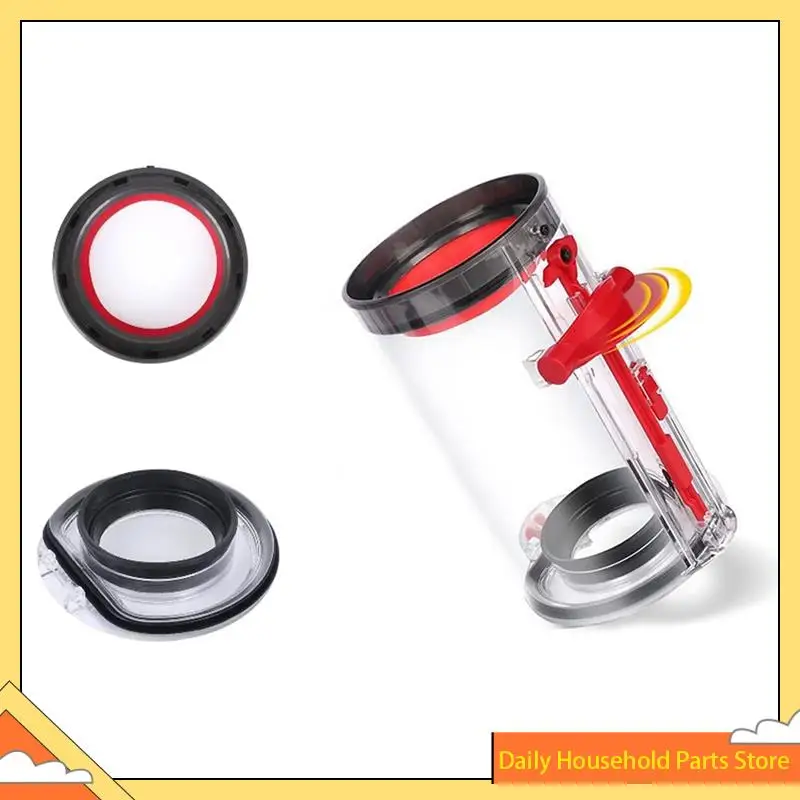 【Great Sale】Dust Bin Bucket For Dyson V11 V15 SV14 SV15 SV22 Vacuum Cleaner Replacement Parts Vacuum Dustbin Dust Cup Type B Int