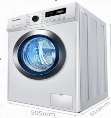 Household Large Capacity Dryer Full Automatic Frequency Conversion Drum Washing Machine 12kg Professional Laundry Equipment