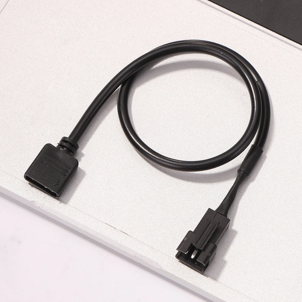 คอมพิวเตอร์แถบไฟ LED สาย SM 30 ซม. เมนบอร์ด RGB อะแดปเตอร์สายแปลง