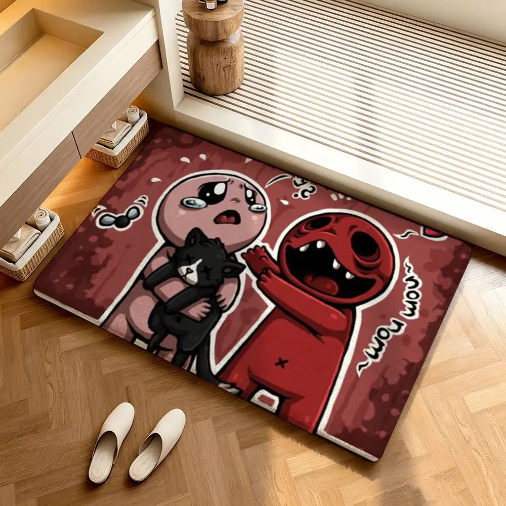 Game The B-Binding Of Isaac cute Anime Shower Room Absorbent Small Floor Mat Soft Comfortable Decorative Foot Mat