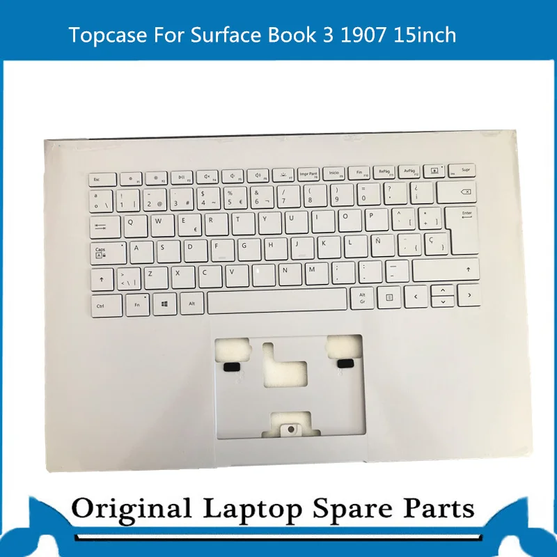 

Original Topcase for MIcrosoft Surfacd for MIcrosoft Surface Book 3 1907 C Case Keyboard 15 Inch Spain ES Layout