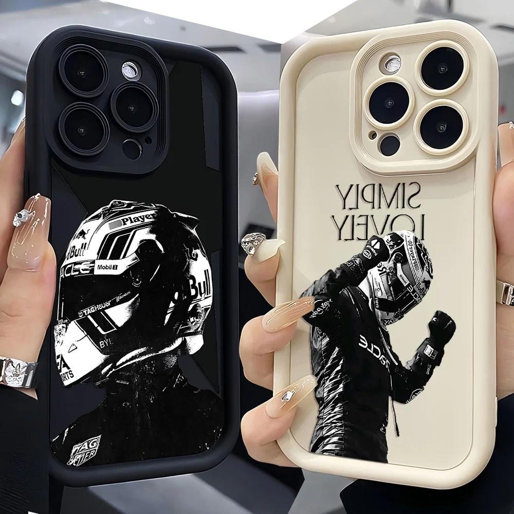 Funda para Teléfono HOT Simply Lovely By Verstappen para iPhone 17 16e 16 15 14 13 12 11 Air Pro Max Mini XR XS X 7 8 6 Plus, Carcasa Trasera Suave de TPU