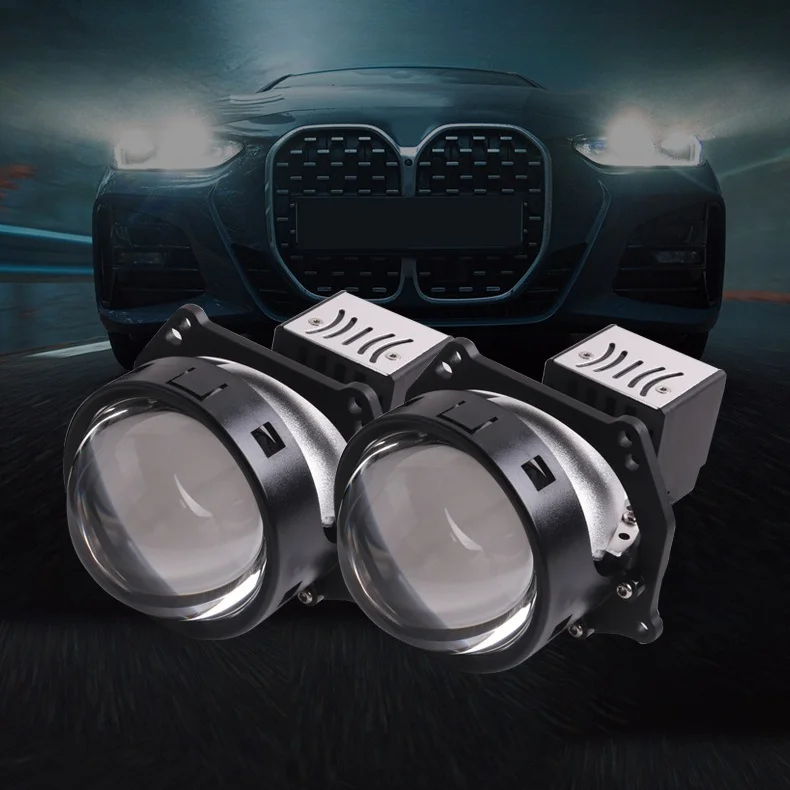 Lampu Proyektor Laser Bi LED 3 - Laser Led Headlight Projector Lens ulasan dan harga