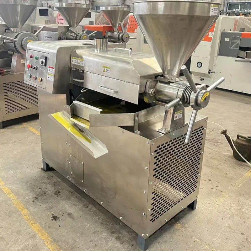 New Commercial Screw Sunflower Oil Press Machine Screw Type Oil Pressing Machine China Price