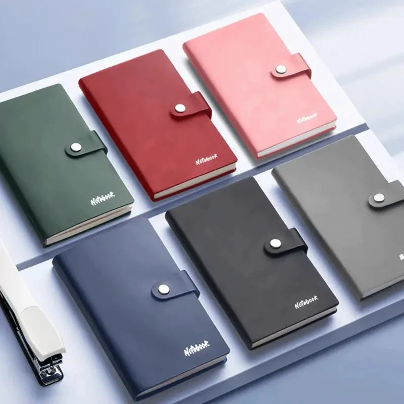 Simple A7 Week Planer Mini Notebook PU Cover Pocket Journal Notepad  Perfect For Travel Business Meetings & Daily Notes