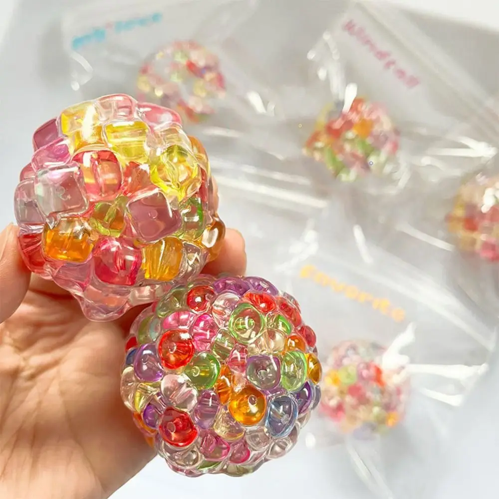 

Pearl Disk String Slow Rising Sticky Pearl Simulation Super Soft Slow Rebound Pearls Toy Little Turtle Colorful