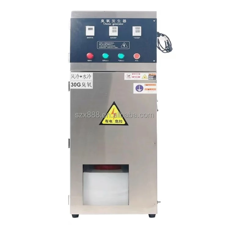 Shell Durable Water Treatment Equipment 30g Ozone Generator Stainless Steel
