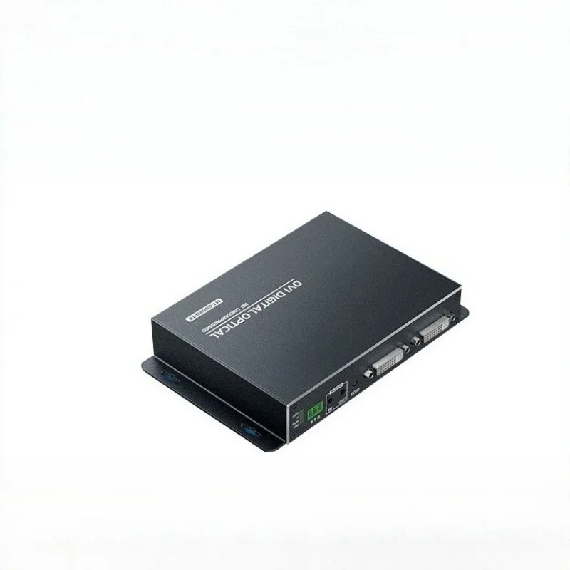 OBMDVI fiber extender optical transceiver, local loop out single mode single fiber LC audio & video GD02D