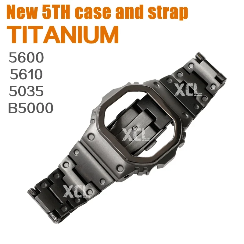 Trendy modification accessories for Casio DW5600/GW-M5610 series special engraved stainlesssteel watch with camouflage metalcase