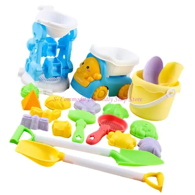 85ae Kids Sand Exploration Strumenti sabbia Sand Baschet Sand Sand Stampo giocattolo per divertimento in spiaggia