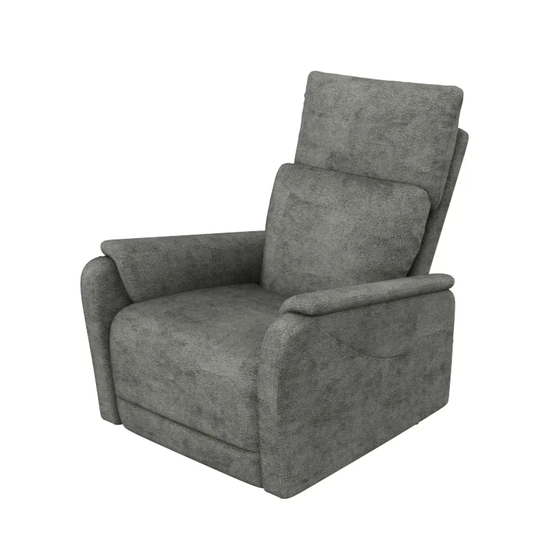 # Power Recliner Electric Glider L-Shape Reclining Modern Single Fabric Sofa Chair For Living Room
