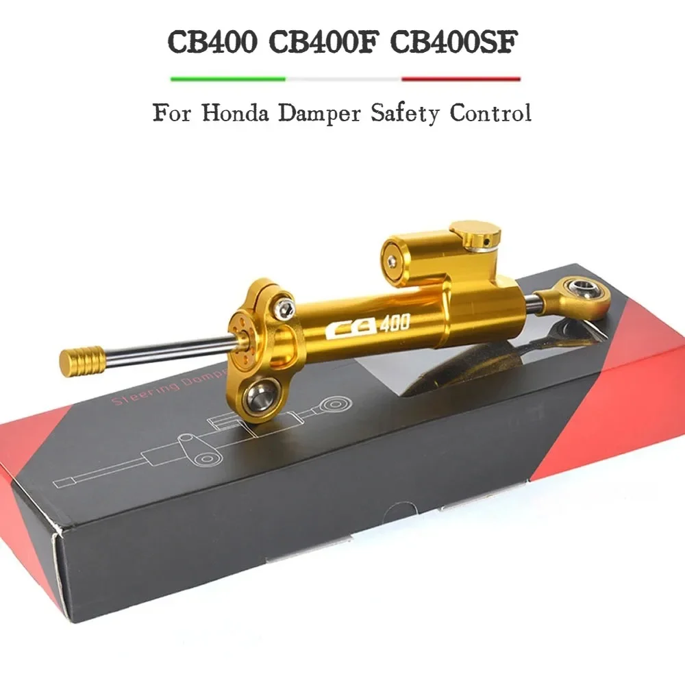 

Motorcycle Steering Stabilize Damper Safety Control Bracket Mounting Kit For Honda CB400 CB400F CB400SF For CB400