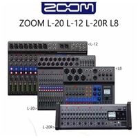 ZOOM LiveTrak L8 L12 L20 L20R Mixer/Recorder mixer for mix monitor record professional-sounding podcasts and music performance
