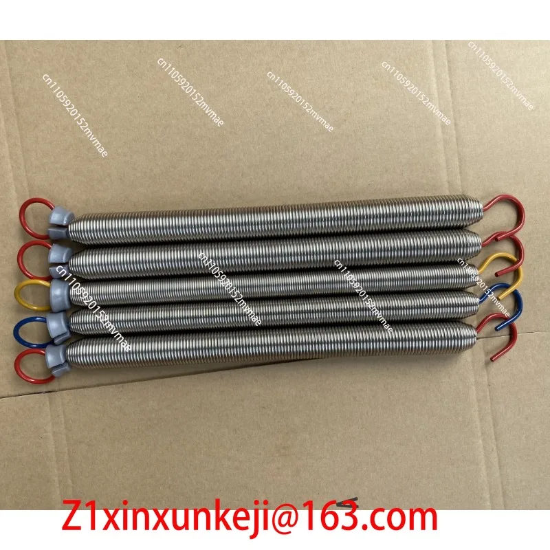 Factory wholesale high end reformer springsDouble sided hook coil color portable Pilates spring