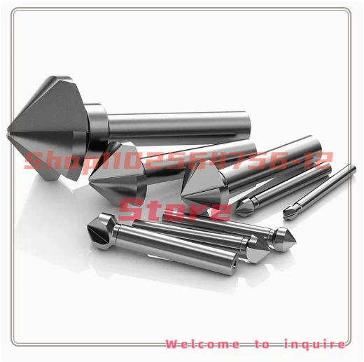 

Milling Cutter Chamfer Endmills Tool CNC Maching 1/3 Teeth 90 Degree HSS Milling Reamer High Hardness Steel Material Cutter