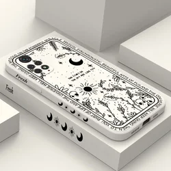 Fresh Moon Star Case dla Xiaomi Redmi Note 12S 12 4G 12 13 12 11 11S 10 Pro Plus 5G 10S 12C 13C 4G silikonowa osłona