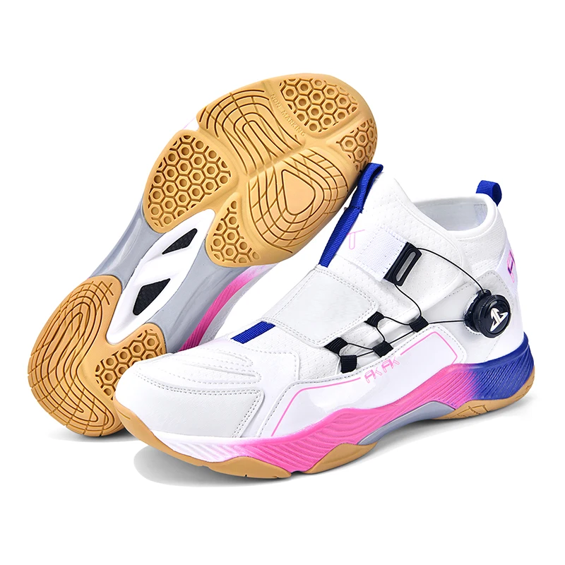 

Sport Badminton Shoes Men Women Professional Anti Slip Tennis Sneakers Blue Outdoor Gym Trainers