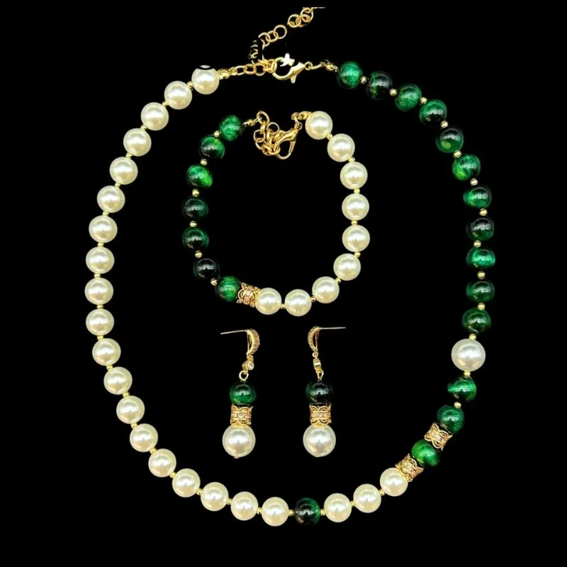 

NISHIZAWA Pearls Earrings for Women Contrast Color Geometric Palace Style Elegant Jewelry Vintage Luxury Fashion Aretes De Mujer