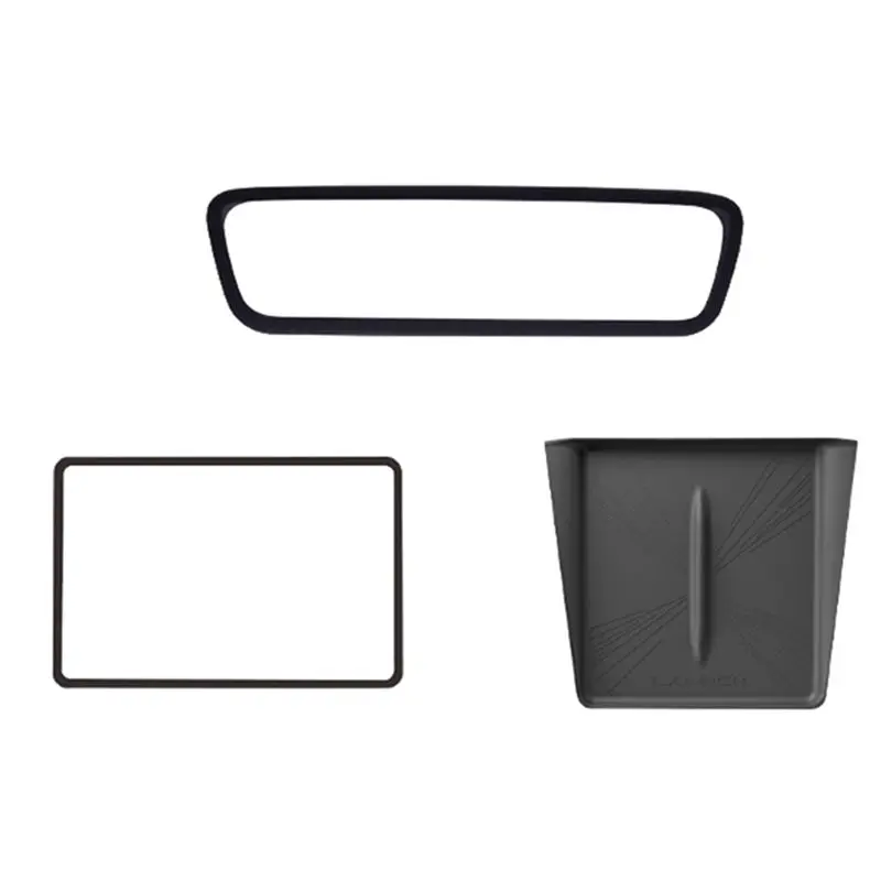 

ABTU-Car Center Console Wireless Mat Screen Protect Frame Rearview Mirror Frame For Tesla Model Y Juniper 2025