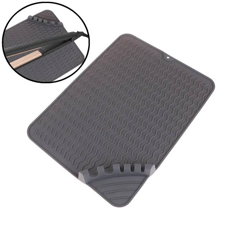 

1Pcs Silicone Hair Curling Wand Cover Hair Straightener Hairdressing Curlings Styling Accessories