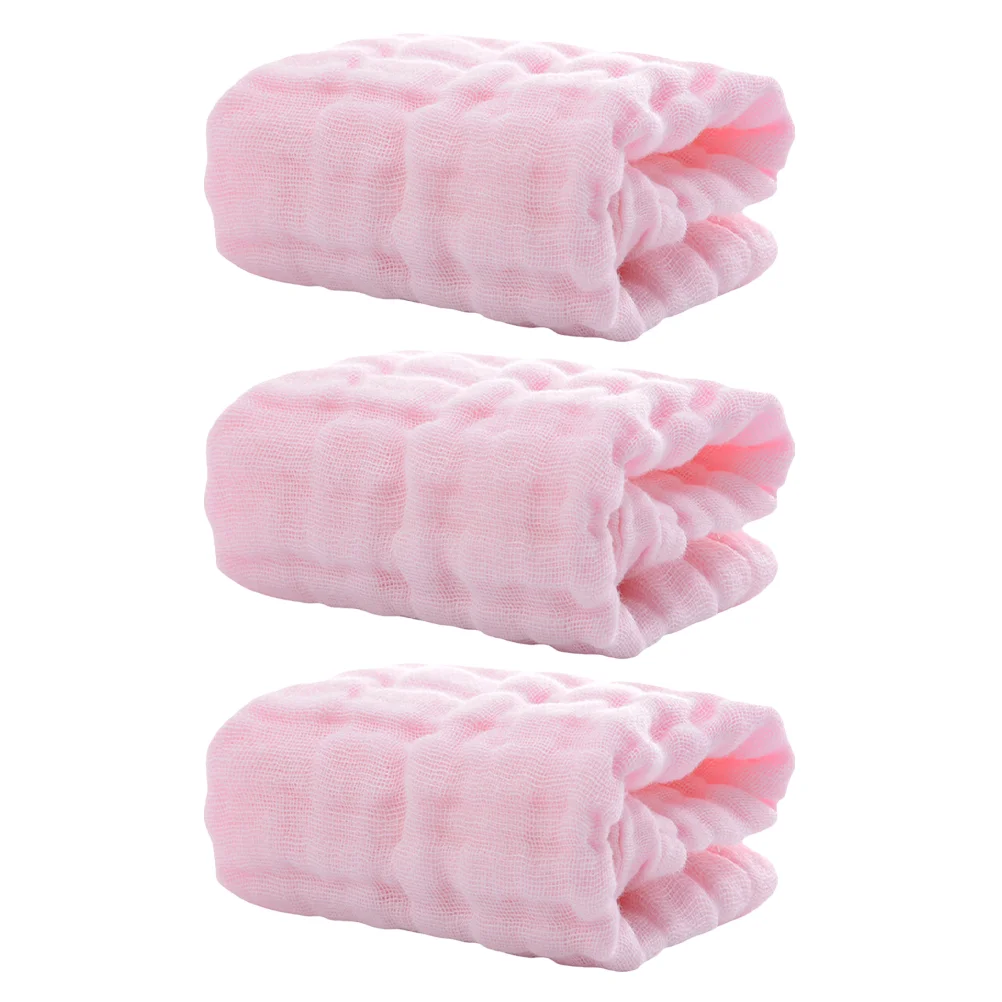 Saliva Hand Towel Infant Bath Towels Burping Cloths for Babies Baby Must Haves Girl Pink Cotton