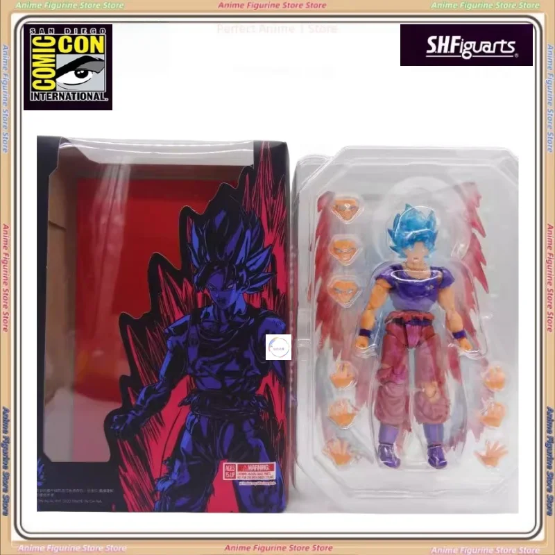 

Dragon Ball Super Saiyan Shining Soul SHF Ultra Blue Goku Joints Подвижные фигурки игрушки