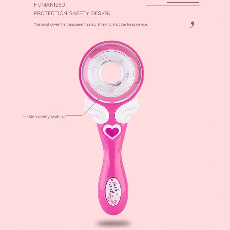 أداة مصففة شعر كهربائية تصنعها بنفسك ، آلة تويست أوتوماتيكية لخلق تسريحات شعر ممتعة ، هدايا ألعاب للفتيات والأطفال ، إبداع ، تصنعها بنفسك #2