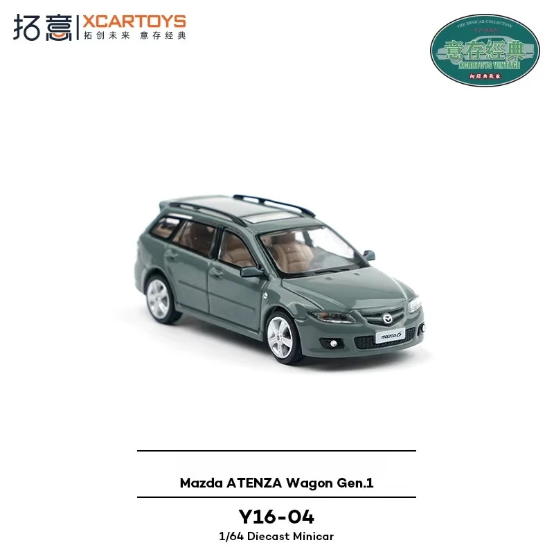 

XCARTOYS 1/64 Scale Alloy Car Model Mazda Wagon Travel Car Y16-04 Diecast Model Car Teenage Toys Children's Birthday Gifts