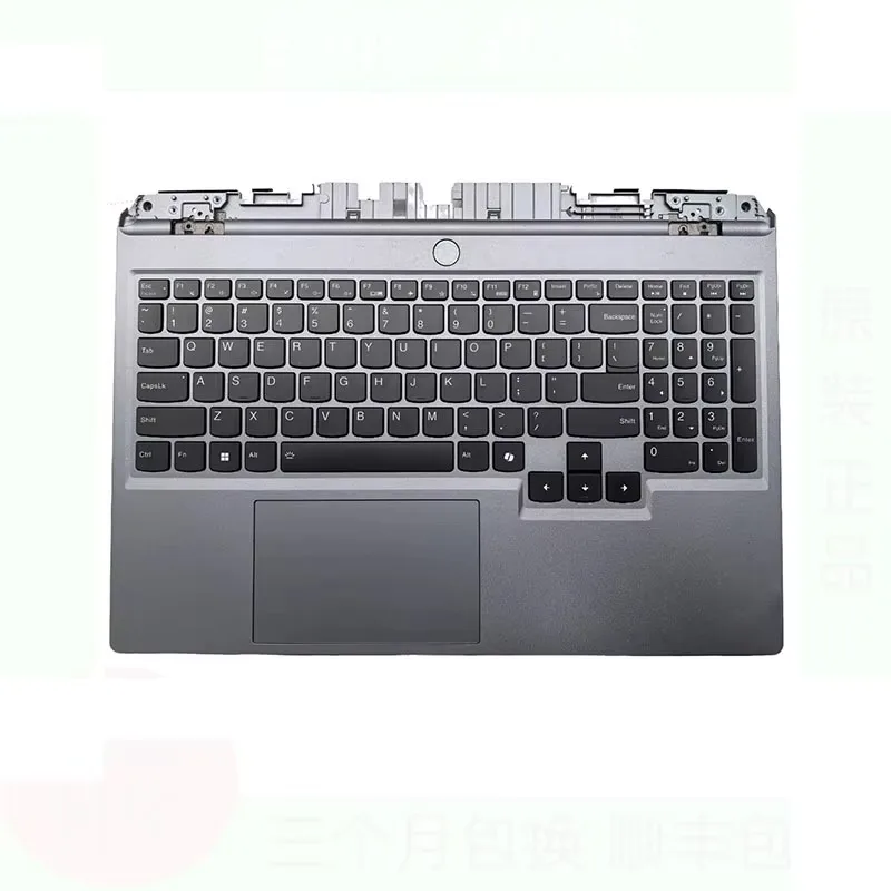 Repose-poignets avec clavier rétroéclairé américain, pavé tactile pour Lenovo G5000 IRX9 LOQ 15 IAX9 2024, couleur gris