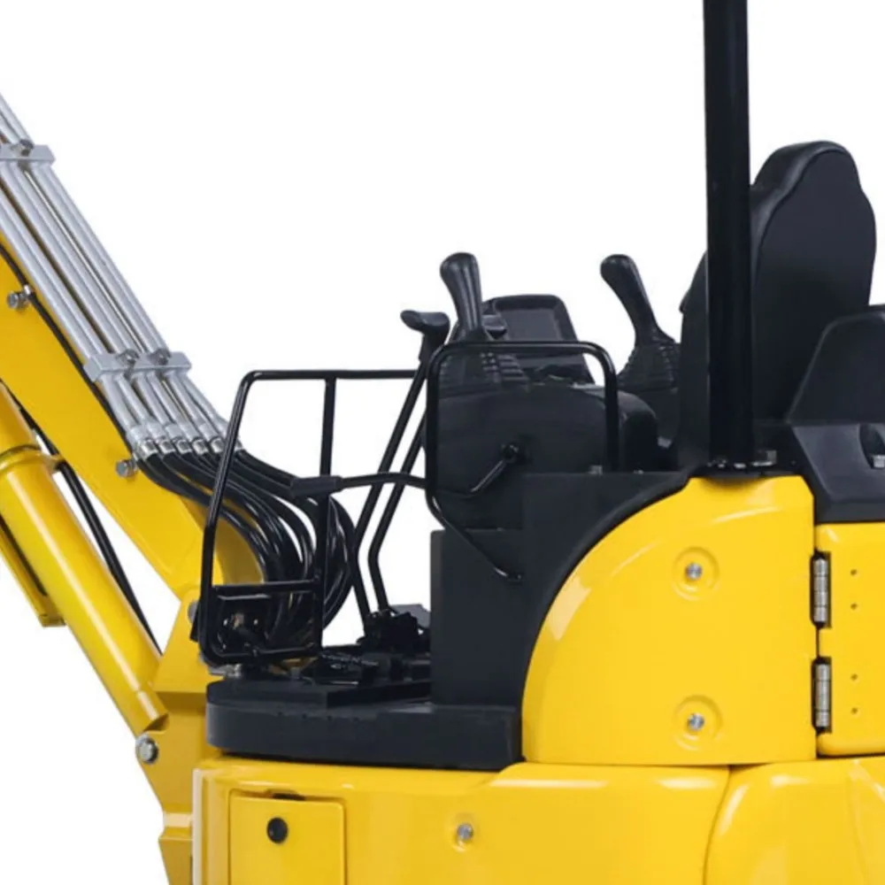 

LESU 1/14 Мини RC Гидравлический экскаватор с дистанционным управлением PC30 Металлический 6-канальный клапан Экскаватор RTR ST8 Радио Реалистичная имитация копания