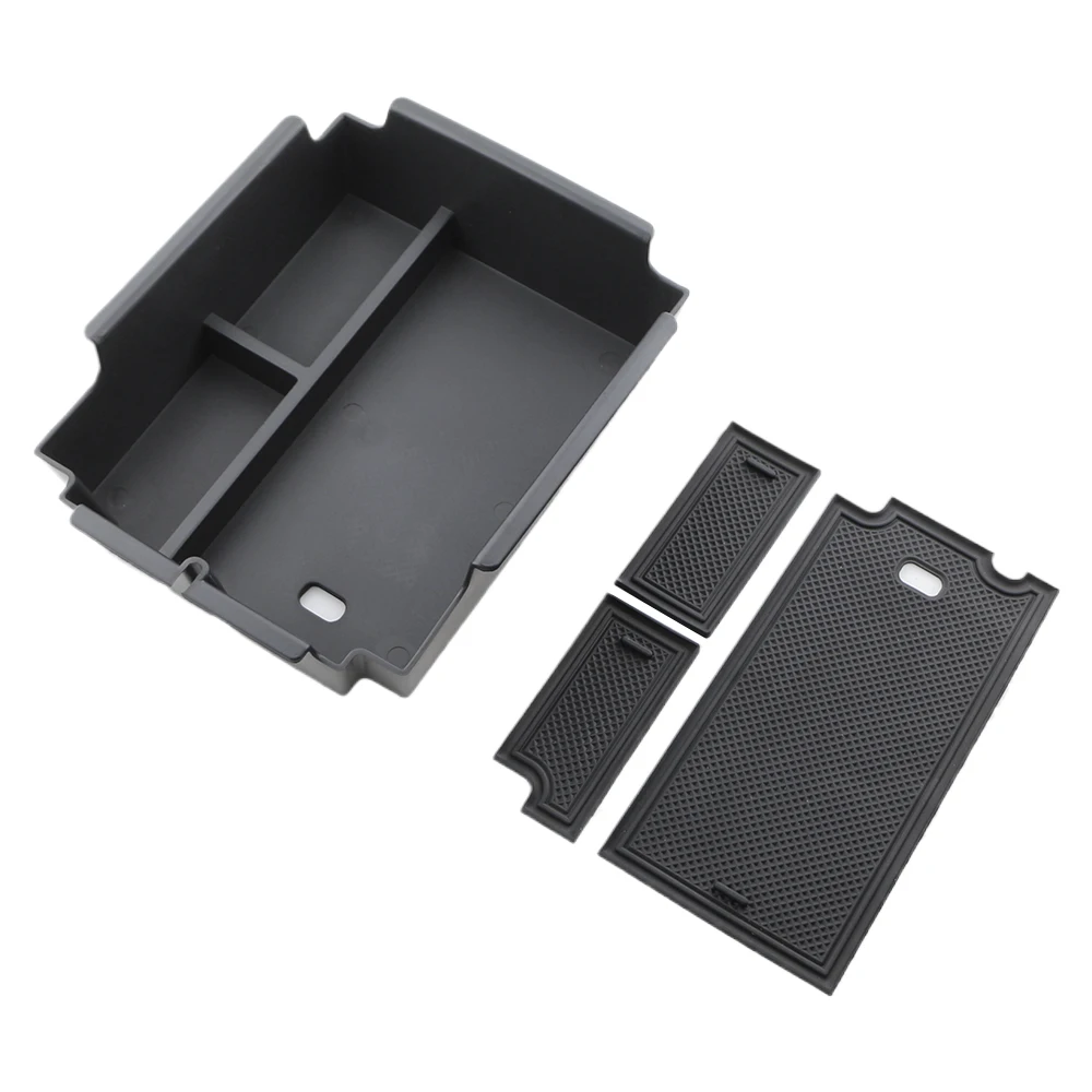 Auto Armlehne Lagerung Box für BYD Shark Pickup 2024-2025 Matte Handschuh Box Container Organizer Fach ABS Innen zubehör