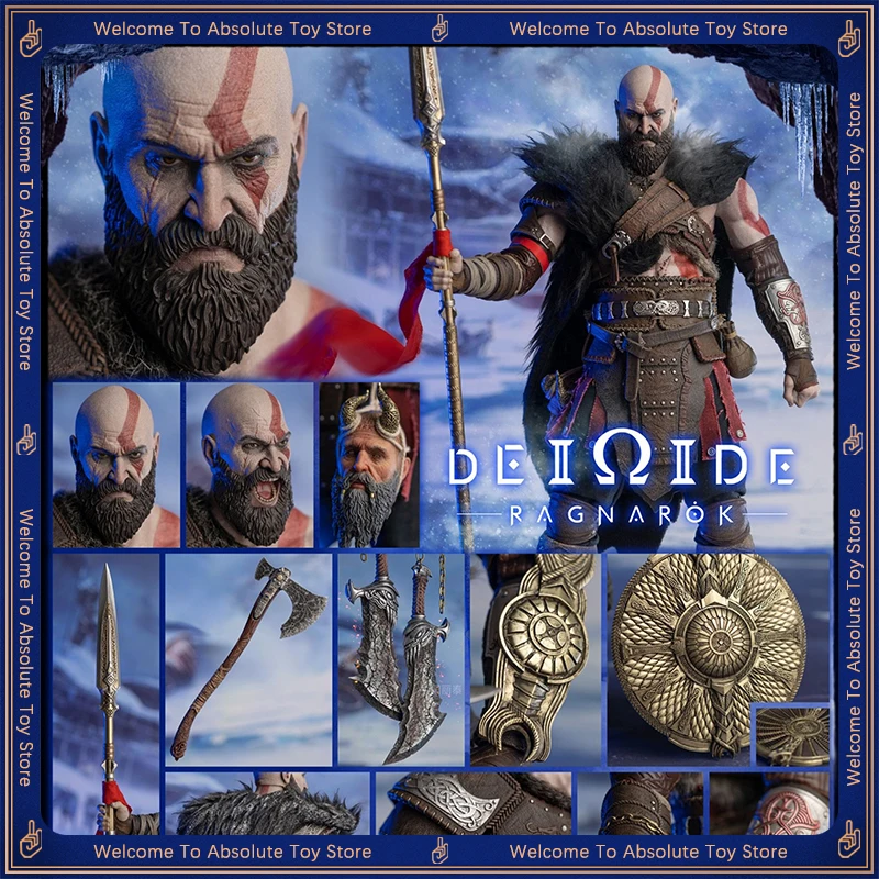

Worldbox & Onetoys OT019 1/6 Коллекционная Kratos Spartan Men Warrior Полный набор подвижных фигурок солдата Модель игрушки на заказ