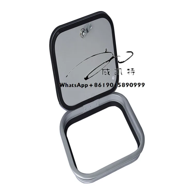 

Good Sealing Performance Aluminum Luggage Door with RV Trailer Caravan Camper