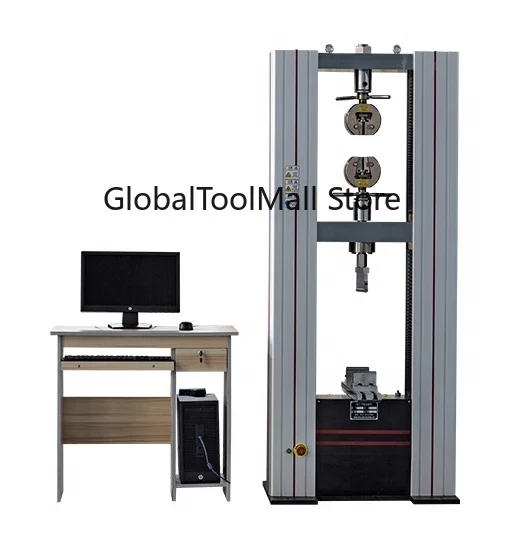 10kn Computer Digital Display Electronic 10 Kn Tensile Stretch Computerised Universal Testing Machine