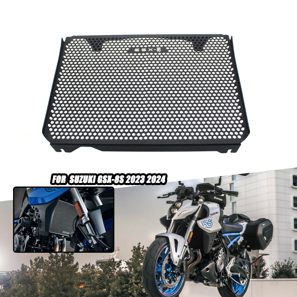 New Motorcycle Accessories For Suzuki GSX8S GSX 8R 8S GSX8R 2024 2025 GSX Radiator Grille Guard Cover Fuel Tank Protection