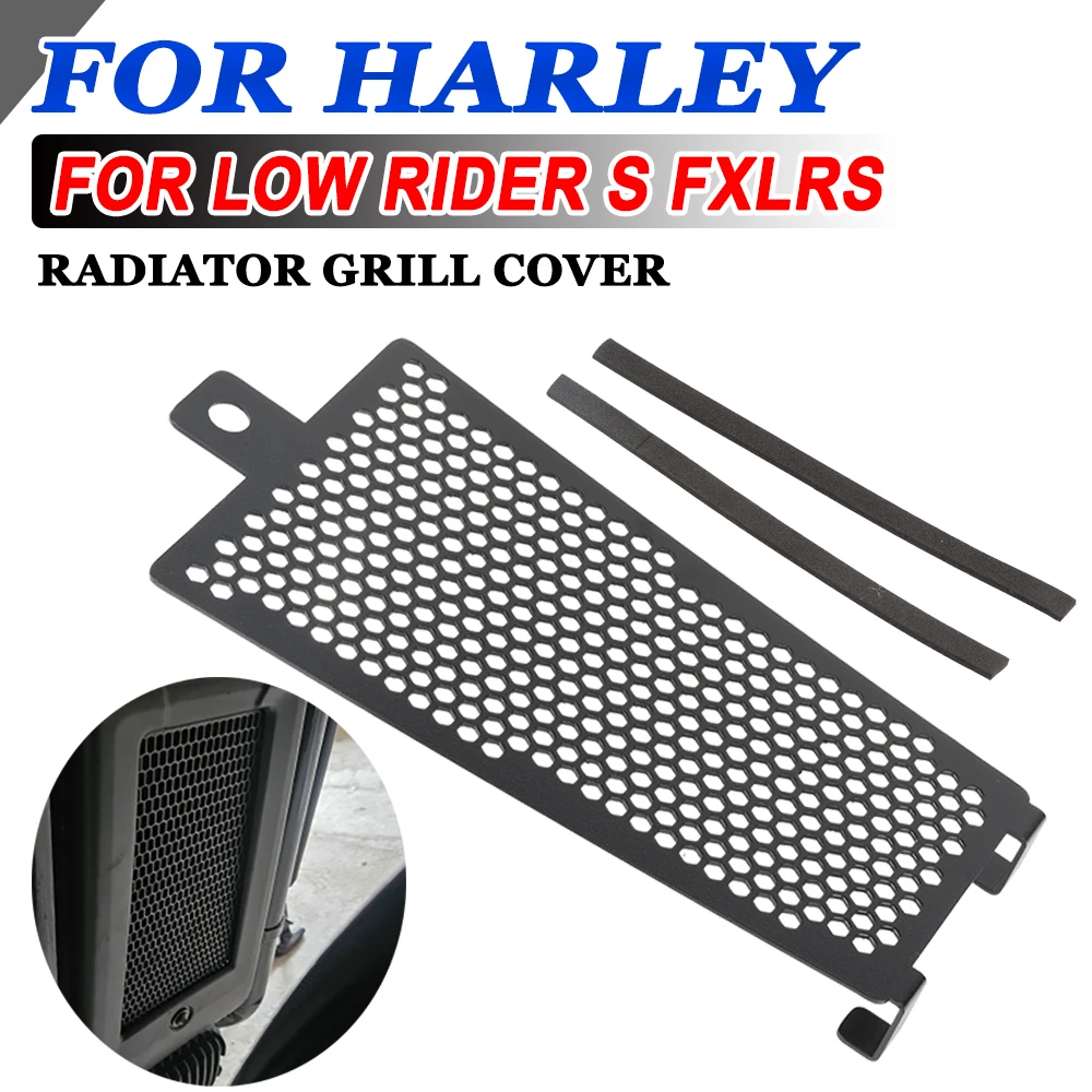 

For Harley-Davidson 2018 - 2020 FXLR Low Rider S FXLRS 2020 - 2023 Motorcycle Accessories Radiator Grille Guard Oil Cooler Cover