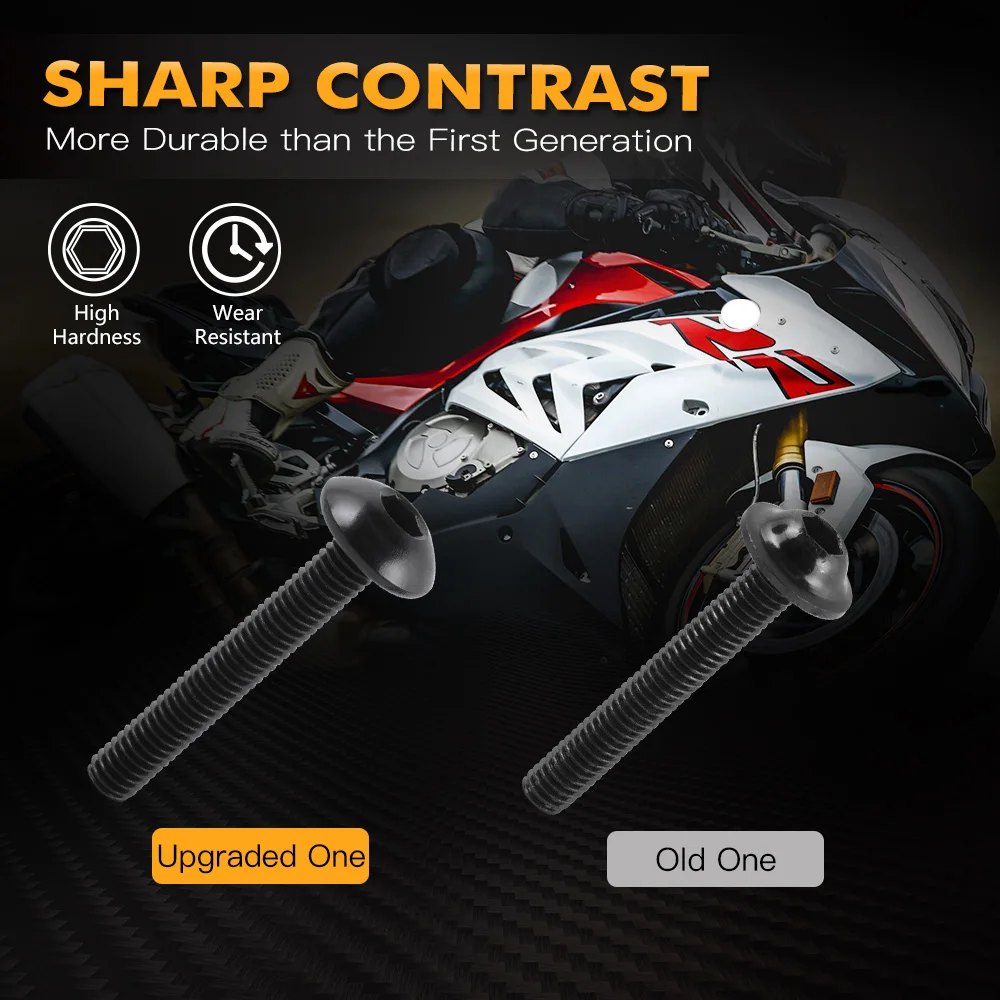 190PCS M5 M6 Komplette Verkleidung Schrauben Schraube Für Honda CBR600RR CBR900RR CBR929RR CBR1000RR CBR 600 F2 F3 F4 CBR 600 RR CBR 1000 RR – Detail 9