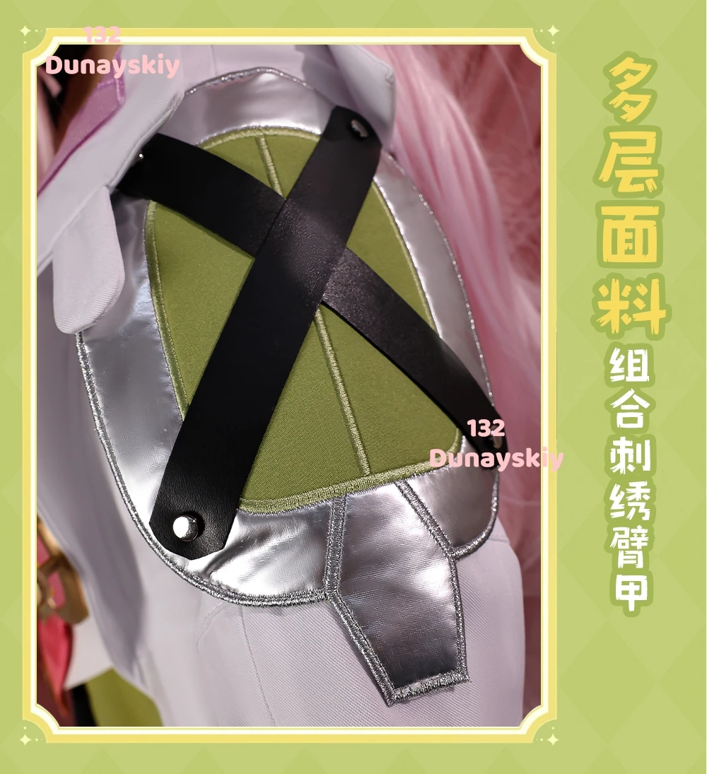 Lindo Kawaii Genshin Impact Aino Cosplay conjunto completo traje ideal para Halloween Navidad Anime juego de rol personaje