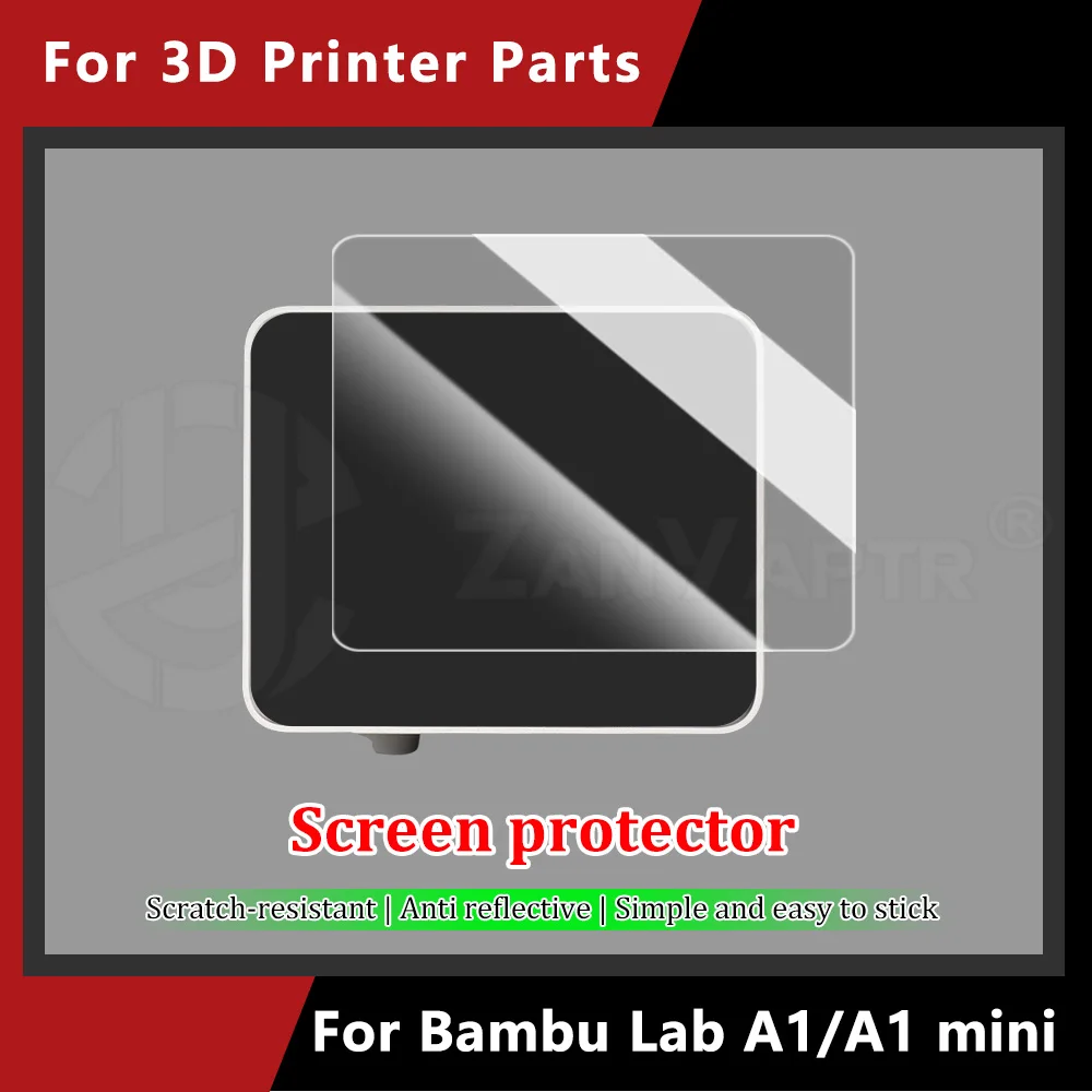�y�Z�[�����zBambu Lab A1 A1mini�p�X�N���[���v���e�N�^�[�����ד������h�~�t�B����3D�v�����^�[���i�p�\�t�g�X�N���[���t�B����